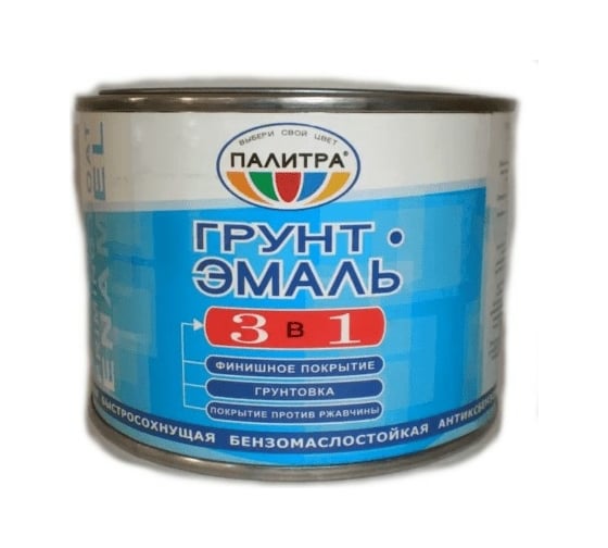 Грунт-эмаль Палитра зеленая 1,9 кг 4610001254690 1