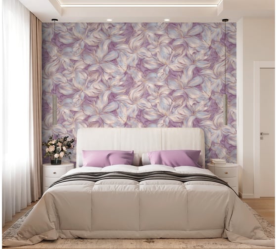 Обои горячего тиснения WallSecret Blanche 1.06x10.05 м 8935-24