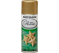 Покрытие-глиттер RUST-OLEUM сверкающее золото, спрей 0,29кг 267689