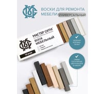 Воск для мебели Мастер Сити мягкий 10 цветов Универсальный 2013008