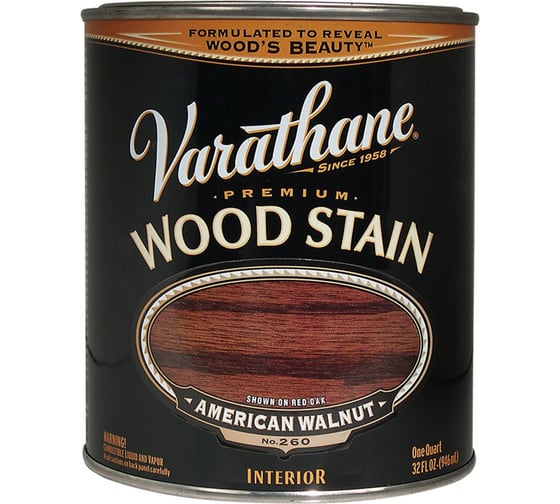 Тонирующее прозрачное масло RUST-OLEUM американский орех, банка 0,946л 211727 1
