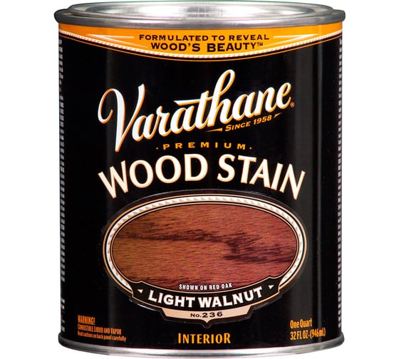 Тонирующее прозрачное масло RUST-OLEUM светлый орех, банка 0,946л 211719 1
