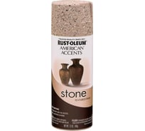 Краска с эффектом природного камня RUST-OLEUM горный хрусталь, спрей 0,34кг 7995830