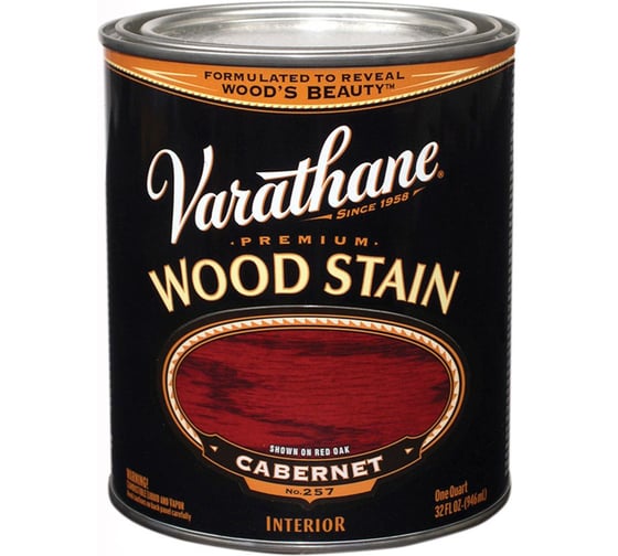 Тонирующее прозрачное масло RUST-OLEUM каберне, банка 0,946л 211726 1