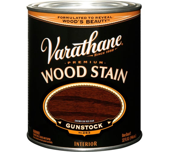 Тонирующее прозрачное масло RUST-OLEUM дуб гансток, банка 0,946л 211728 1