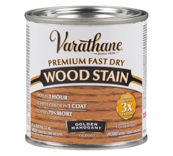 Быстросохнущее тонирующее масло RUST-OLEUM золотой махагон, 0.236 л 262033 1