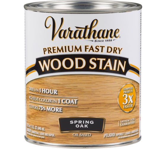 Быстросохнущее тонирующее масло RUST-OLEUM весенний дуб, 0.946 л 262004 1