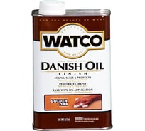 Тонирующее защитное масло RUST-OLEUM "Датское" золотой дуб, 0.472 л 65151