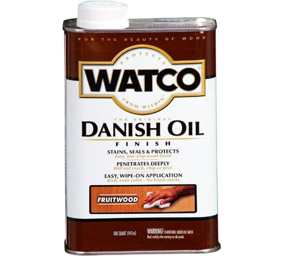 Тонирующее защитное масло RUST-OLEUM "Датское" фруктовое дерево, 0.946 л 65441