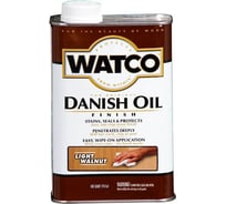 Тонирующее защитное масло RUST-OLEUM "Датское" светлый орех, 0.946 л 65541