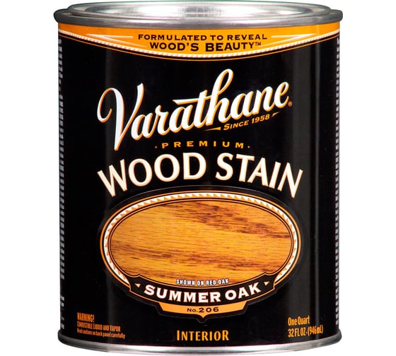 Тонирующее масло RUST-OLEUM прозрачное, летний дуб, 0.946 л 211689 1