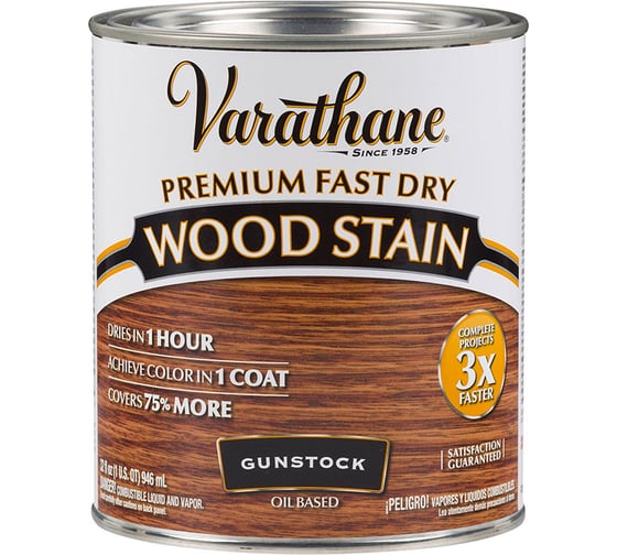 Быстросохнущее тонирующее масло RUST-OLEUM дуб гансток, 0.946 л 262007