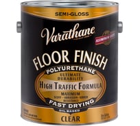 Полиуретановый лак для пола на масляной основе RUST-OLEUM полуглянцевый, 3.78 л 130131