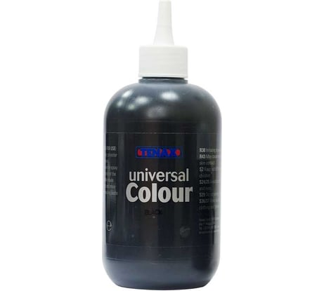 Универсальный краситель для клея Tenax Universal черный, пастообразный, 0.3 л 039211213