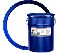 Износостойкая краска для бетонных полов Ленинградка АК 114, 25 кг белая УТ000010165