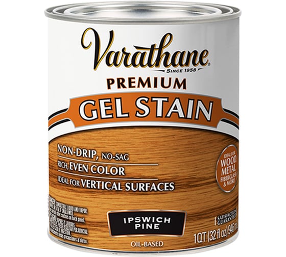 Тонирующий гель для внутренних и наружных работ RUST-OLEUM ипсвичская сосна, 0.946 л 358305