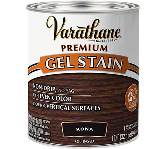 Тонирующий гель для внутренних и наружных работ RUST-OLEUM кофе, 0.946 л 358174