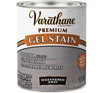 Тонирующий гель для внутренних и наружных работ RUST-OLEUM выветренный серый, 0.946 л 358175