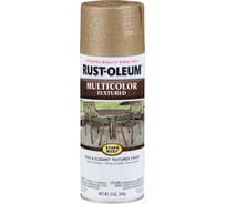 Многоцветная текстурная эмаль RUST-OLEUM светлая латунь, спрей, 0.34 кг 239120