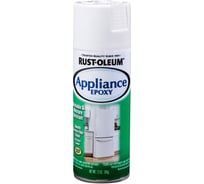 Эпоксидная эмаль для бытовой техники RUST-OLEUM белая, спрей, 0.34 кг 7881830