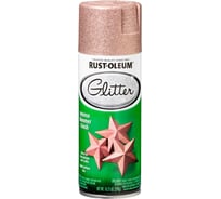 Покрытие-глиттер RUST-OLEUM сверкающее розовое золото, спрей, 0.29 кг 344697
