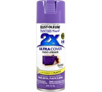 Универсальная акрило-алкидная эмаль RUST-OLEUM фиолетовый, глянцевый, спрей, 0.34 кг 249113