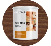 Акриловый лак-антисептик Kraskovar «Аква Лак», моккачино 2л 1333