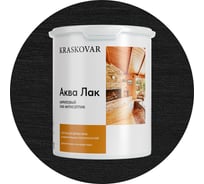 Лак-антисептик акриловый Kraskovar «Аква Лак», Чёрный сапфир, 2 л 1334