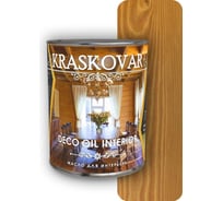 Масло для интерьера Kraskovar Deco Oil Interior осенний клен, 0.75 л 1260