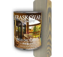 Масло для террас Kraskovar Deco Oil Terrace туманный лес, 0.75 л 1277