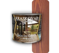 Масло для террас Kraskovar Deco Oil Terrace вишня, 2.2 л 1286