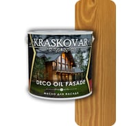 Масло для фасада Kraskovar Deco Oil Fasade осенний клен, 5 л 1308