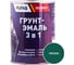 Грунт-эмаль Pufas 3 в 1 зеленая глянц. Decoself 0,9кг тов-200088 1