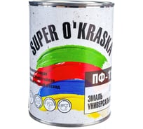 Эмаль super maler ПФ-115 Красный 0,9кг Лк-00005654