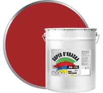 Эмаль super maler ПФ-115 Красный 20кг Лк-00005656