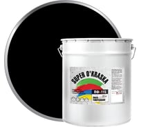 Эмаль super maler ПФ-115 Черный 20кг Лк-00005664