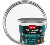 Краска BRITE SILOXANE HARD фасадная акриловая усиленная силоксаном ба О05641