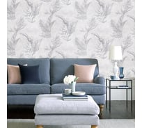 Обои бумажные двухслойные Белорусские обои Амина 0,53x10м 2165-21 св.сер 2165-21 23ДТР