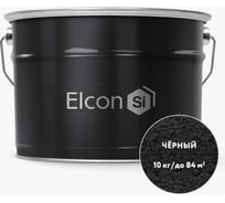 Кузнечная краска с молотковым эффектом Elcon черная 10кг 00-00002848