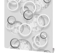 Обои бумажные двухслойные Белорусские обои Фокус 0,53x10м 0064-21 св.серая 0064-21 25-МО 0064-21 25-МО