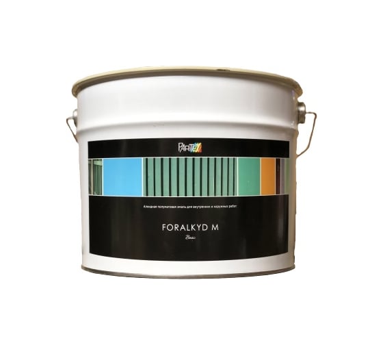 Алкидная полуматовая эмаль Paritet Color Foralkyd M Base C 0.9 L PA00391