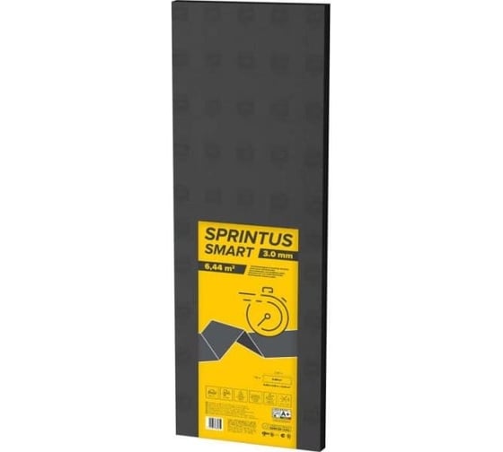 Подложка Arbiton Sprintus 3мм (упак./5,46x1,18м/6,44м2) 596429