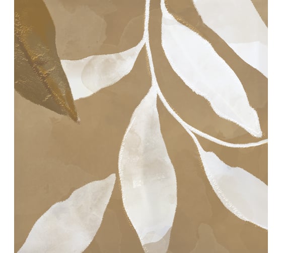 Плитка Eletto Ceramica 150x150 LEAVES HONEY 38 шт в упак 00-00108870
