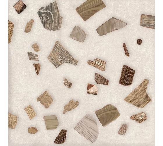 Плитка Eletto Ceramica 150x150 TERRAZZO WOOD 40 шт в упак 00-00108868