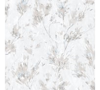 Обои бумажные однослойные (симплекс) Белорусские обои Лия 0,53x10м 3095-21 светло-серая 3095-21  23БДТ