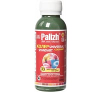Универсальный колер Palizh ПалИж СТАНДАРТ по 0,1 л темно-зеленый №33 93767