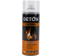 Аэрозольная эмаль Deton термостойкая белая THERMO 520 мл 126939 DTN-A70789