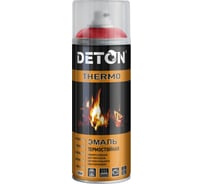 Аэрозольная эмаль Deton термостойкая красная THERMO 520 мл 126940 DTN-A70788