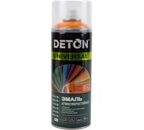Аэрозольная эмаль Deton универсальная Желтая RAL 1028 UNIVERSAL 520 мл 126903 DTN-A46792