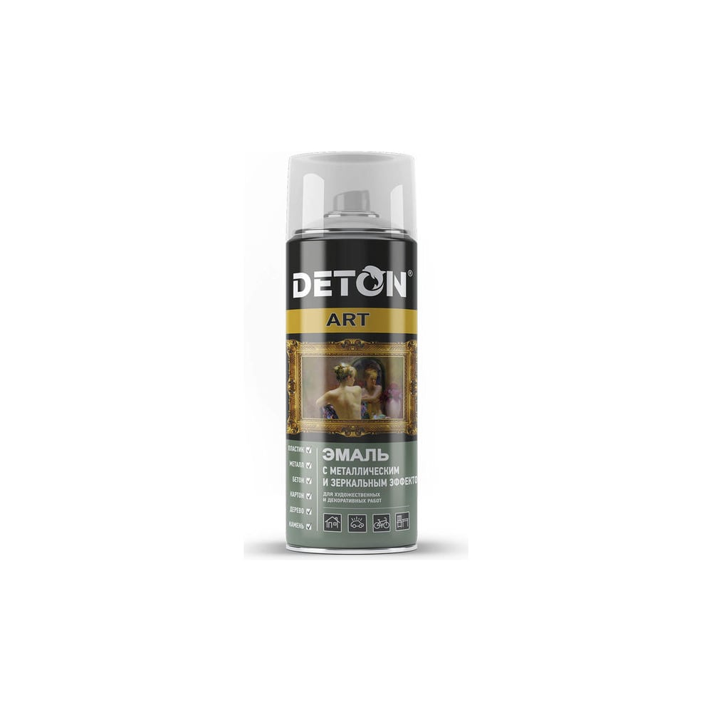 Аэрозольная эмаль DETON жидкое зеркало ART 127107 - выгодная цена ...